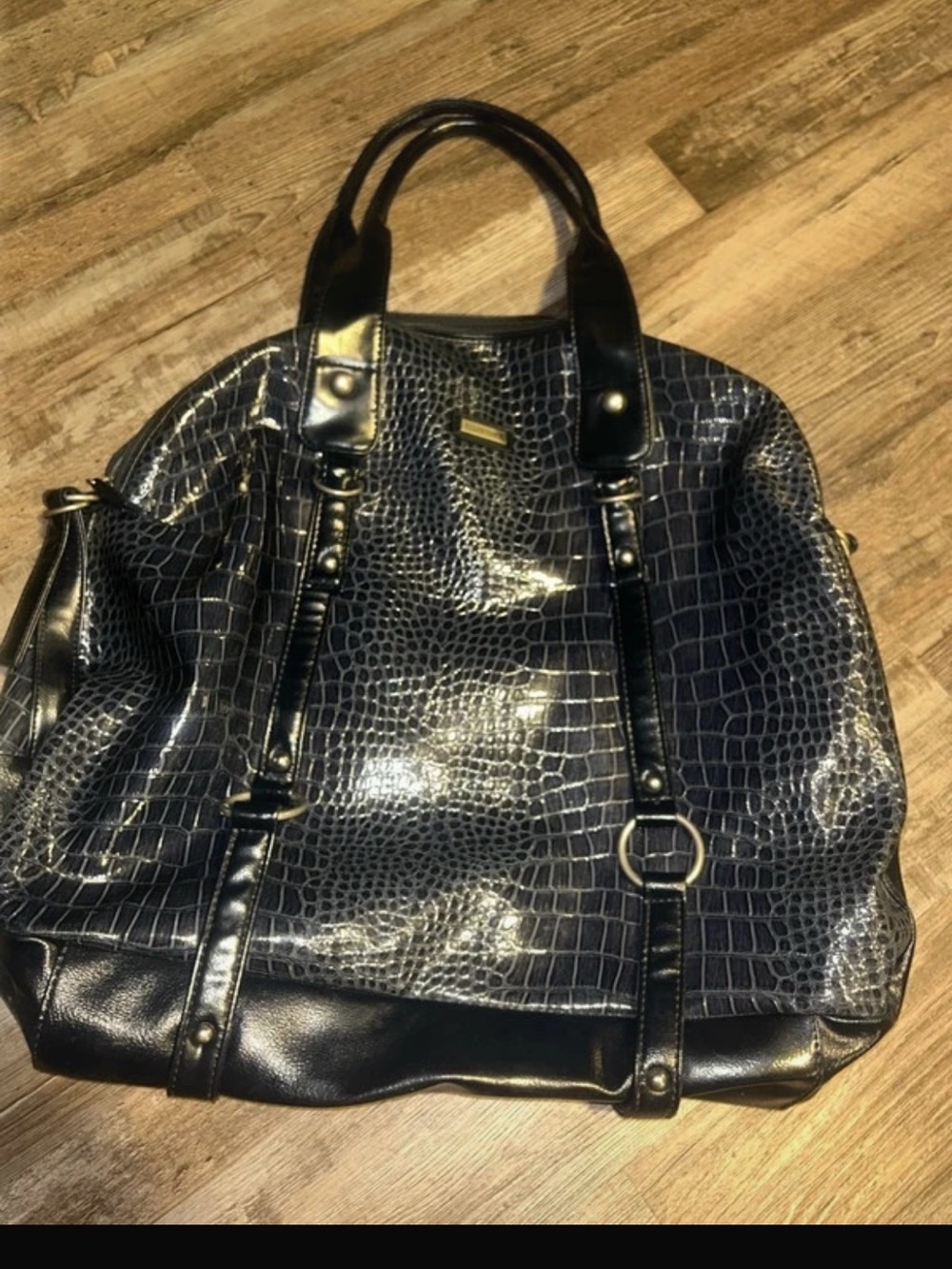 Ellen Tracy Large Navy tote
